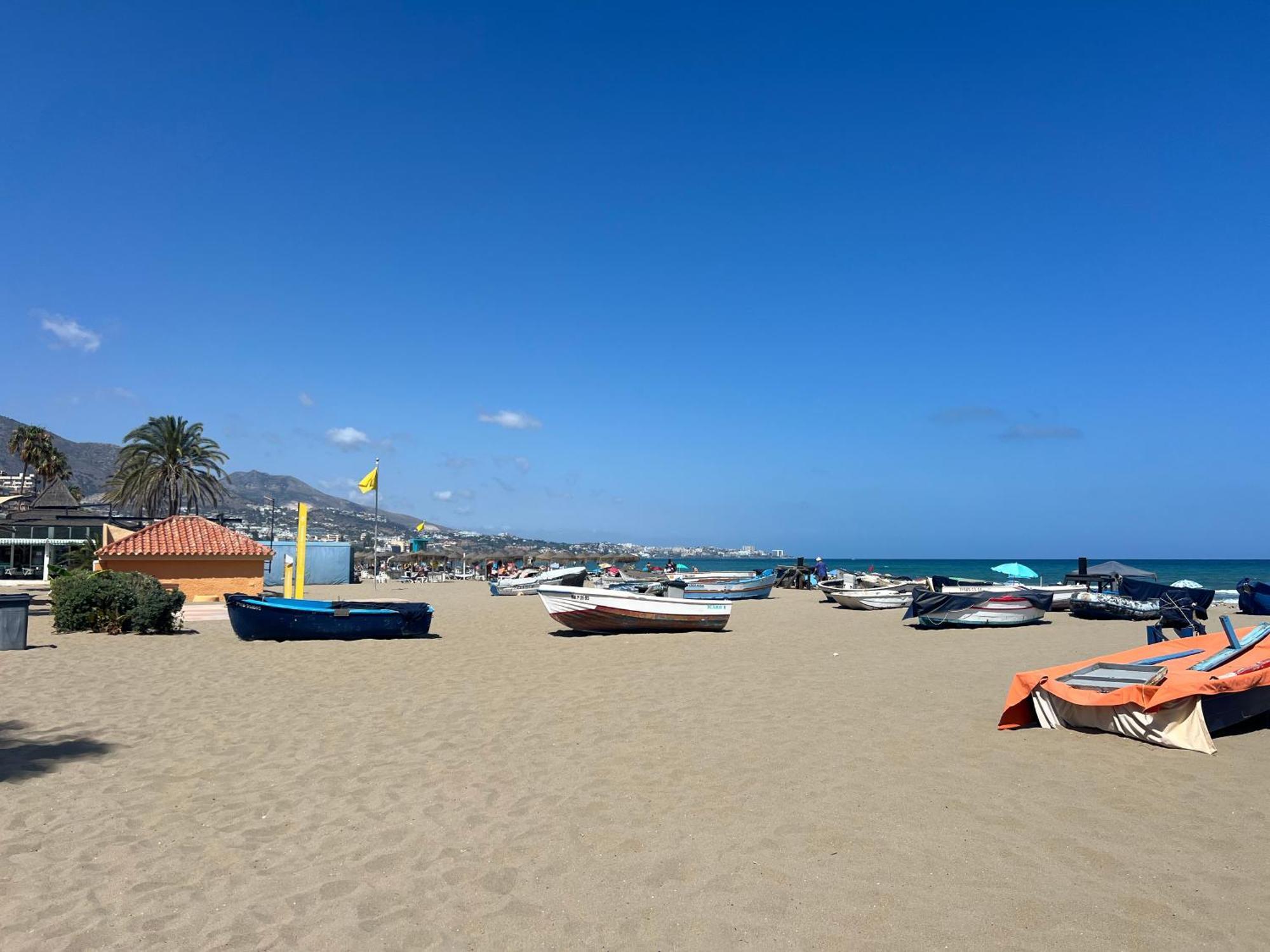 Cozy And Quiet, Pax7 Los Boliches, 3D, 2B, Pool And Close To The Beach フエンヒロラ エクステリア 写真